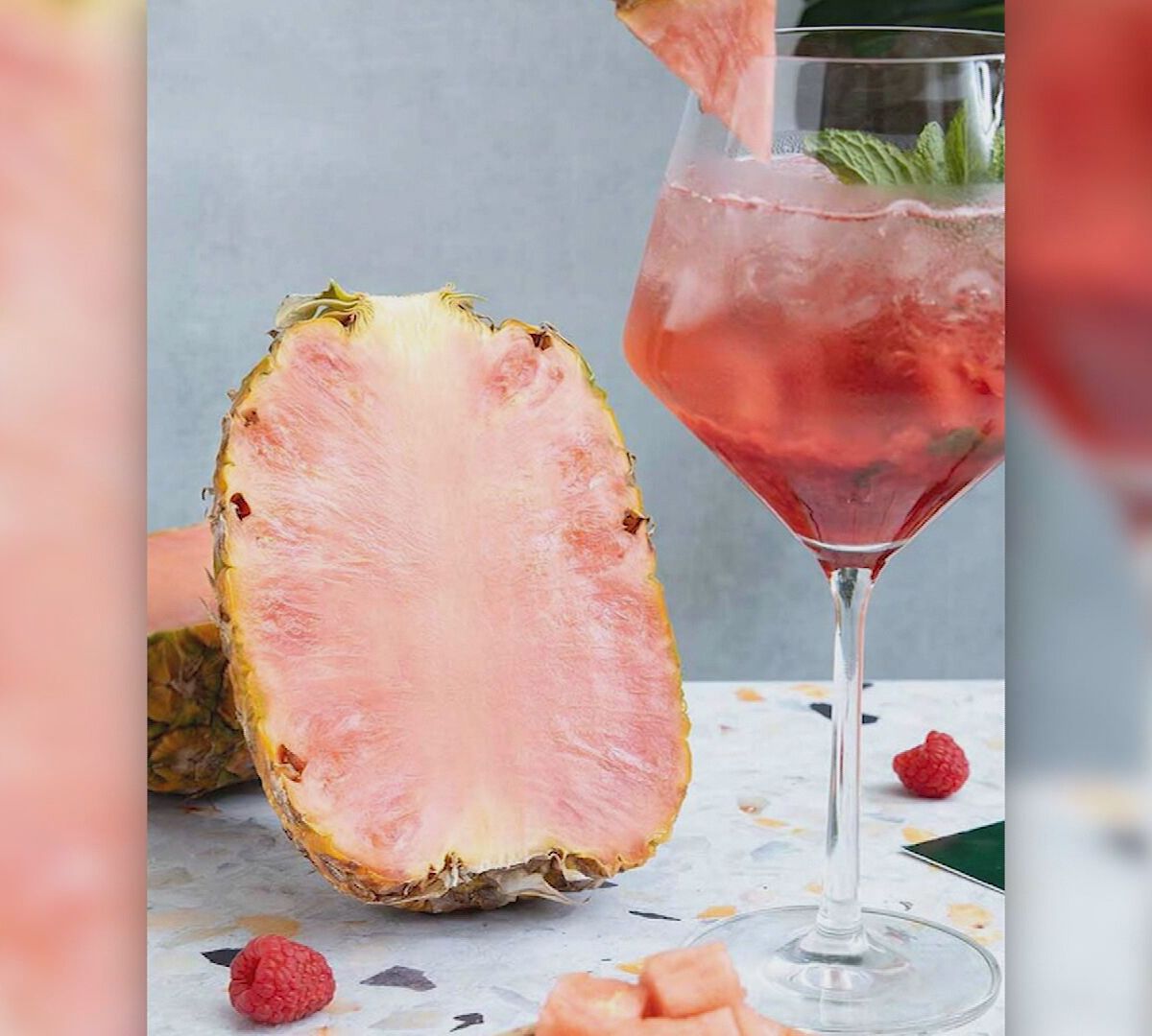 abacaxi rosa sabor