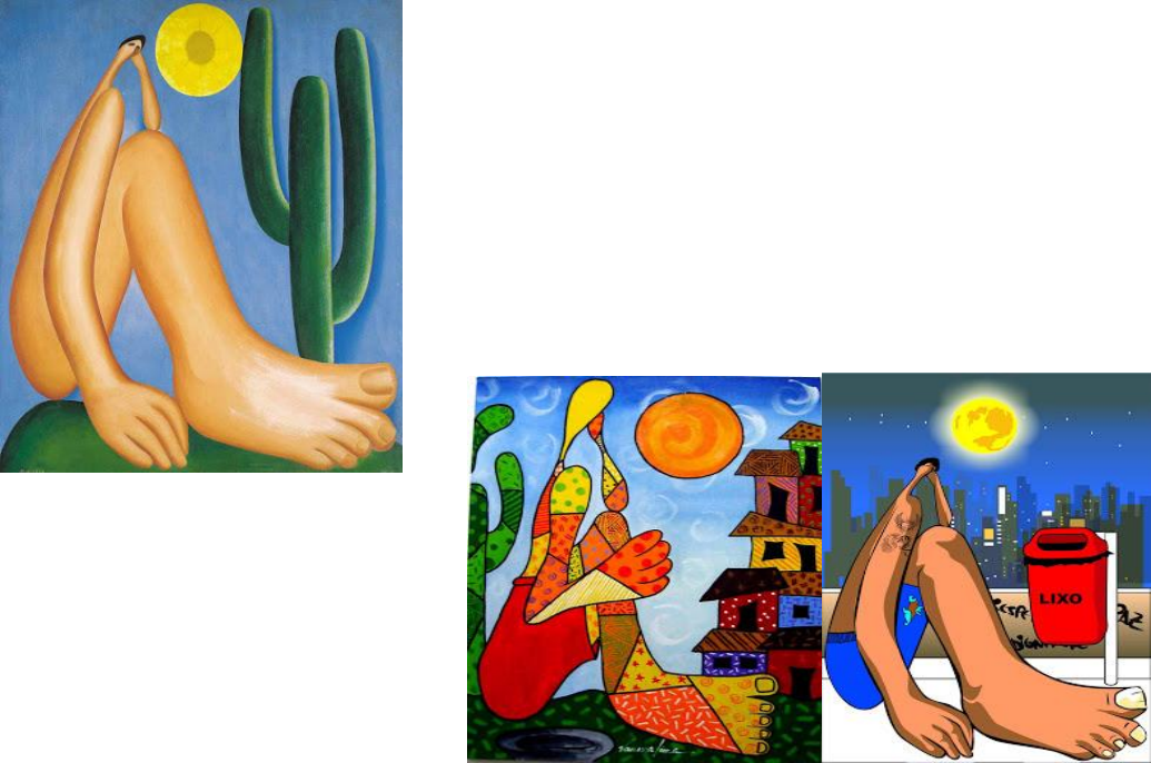 releitura abaporu vs cópia fiel