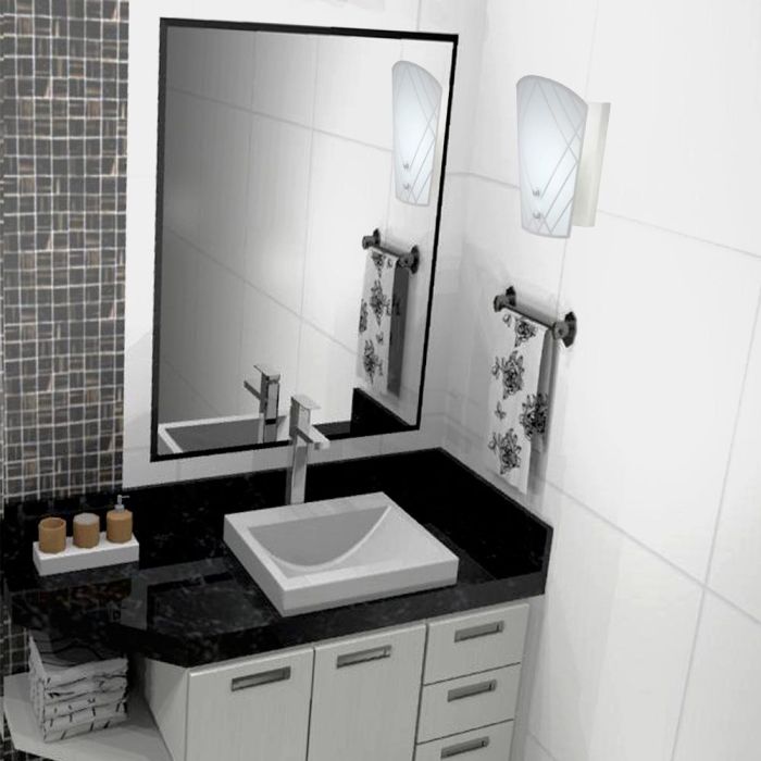 Arandela para espelho de banheiro