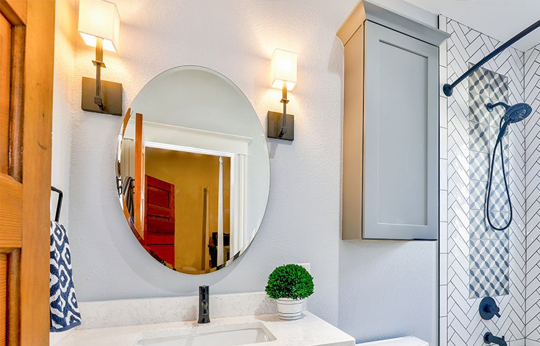 Arandela LED para banheiro