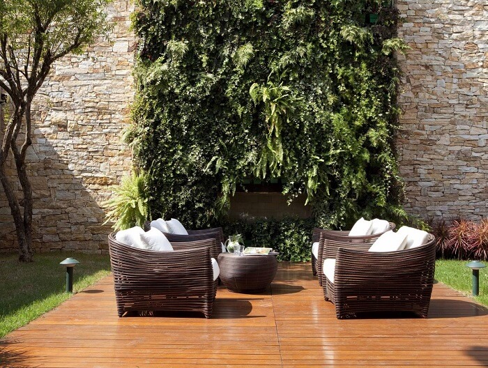 ideias de decoração para área externa pequena