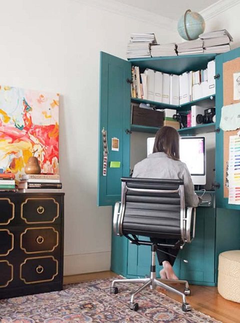 como medir espaço para armário de canto