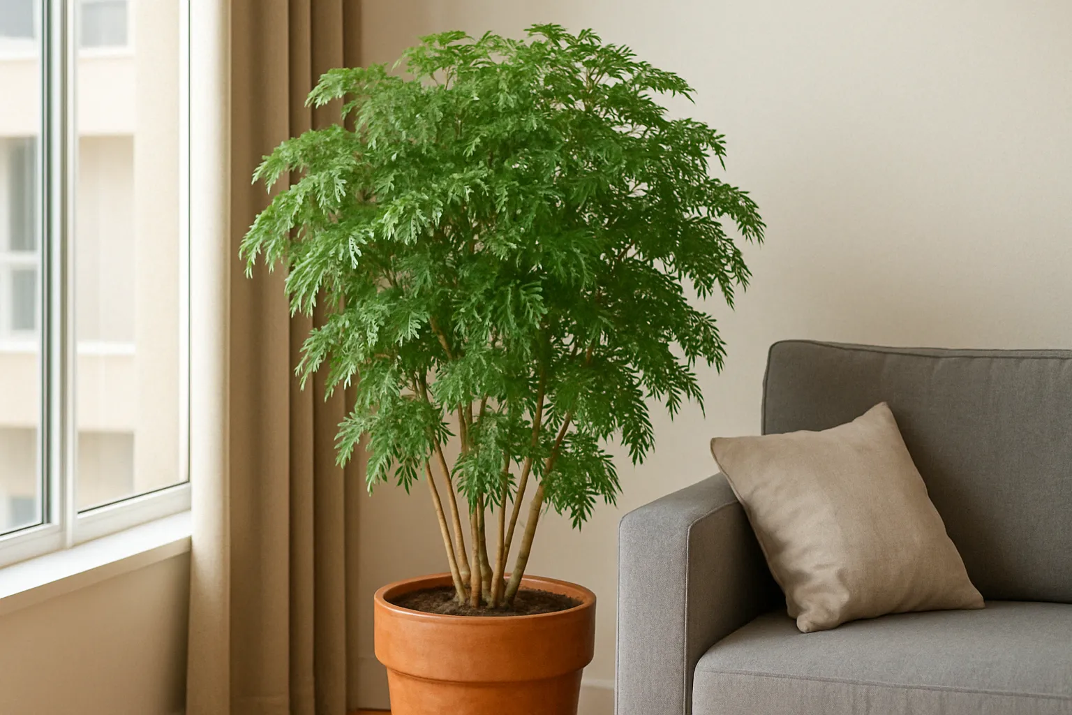 árvore da felicidade sol ou sombra