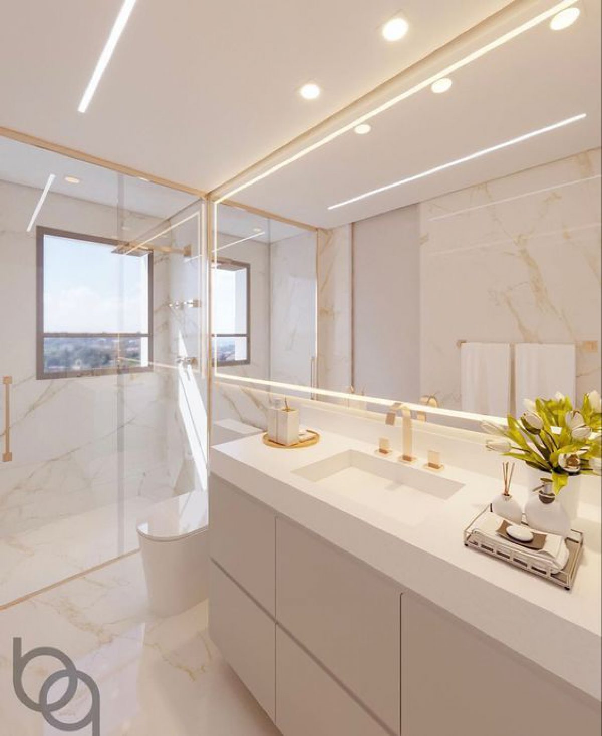 luzes de led para banheiro