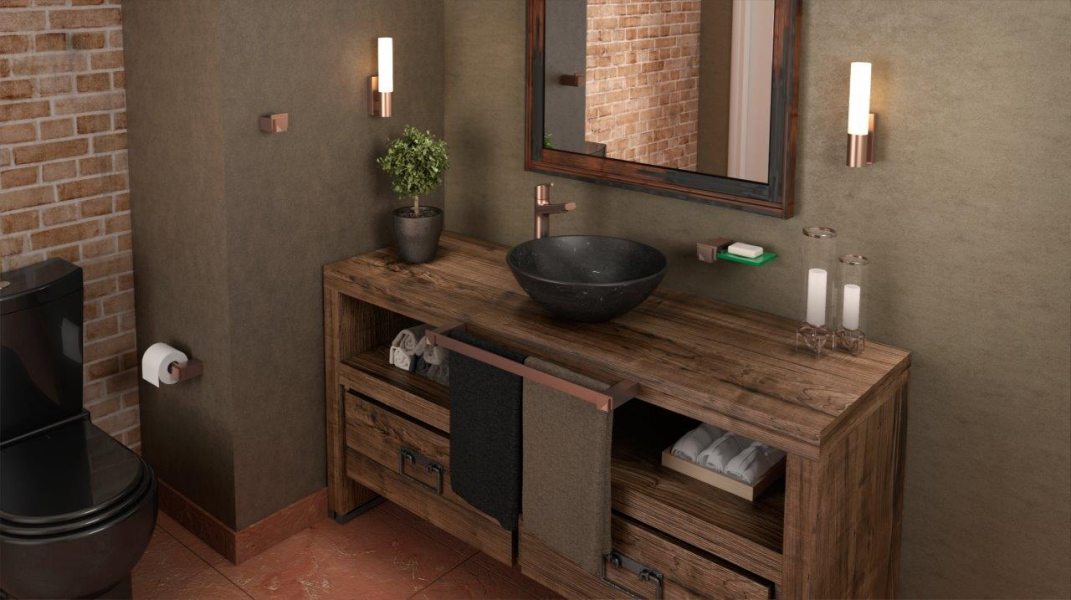 quanto custa decorar um banheiro industrial