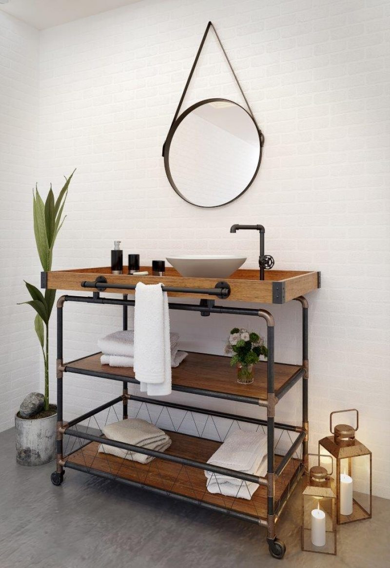 banheiro industrial vs banheiro moderno