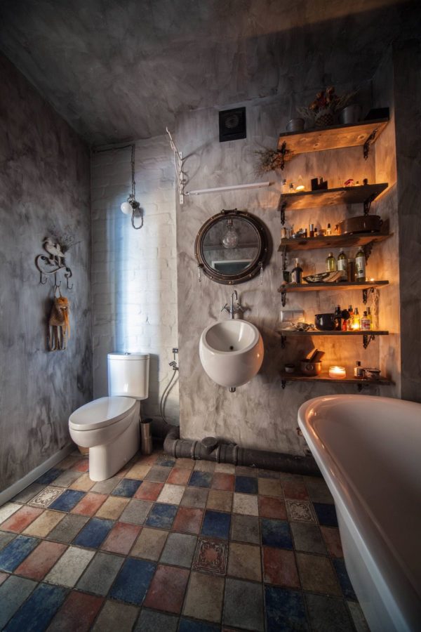 quanto custa decorar um banheiro industrial