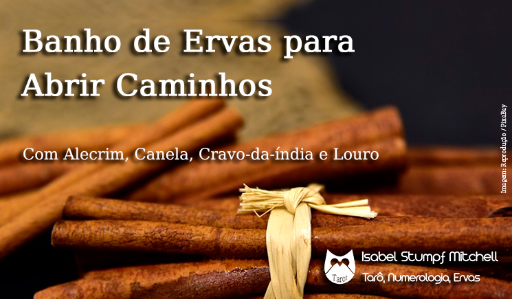 banho de canela para que serve