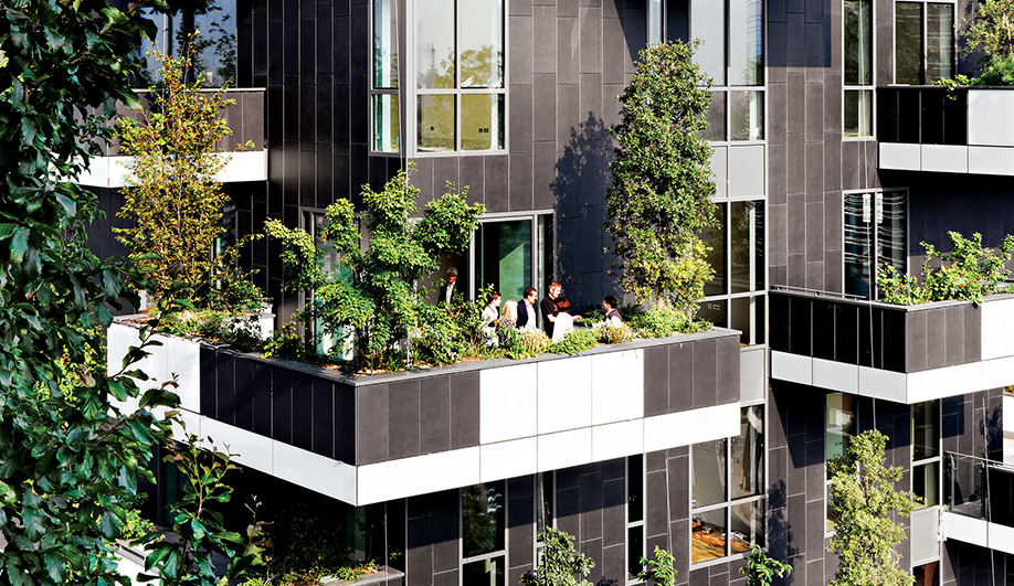 bosco verticale vs outros edifícios verdes