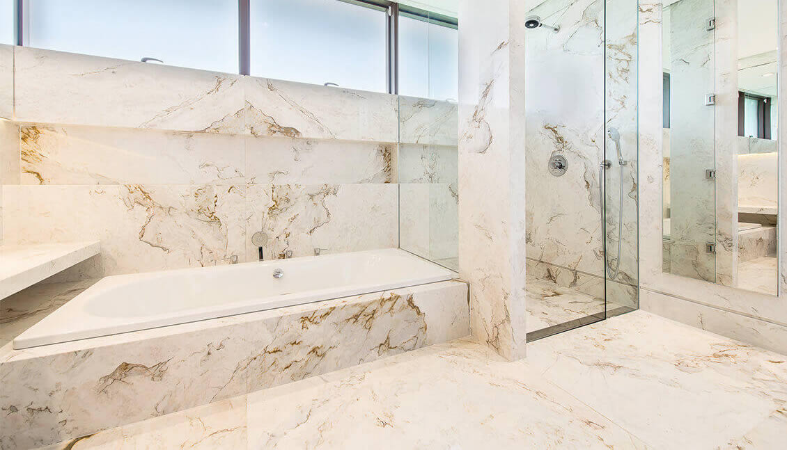 Mármore Branco Paraná polido