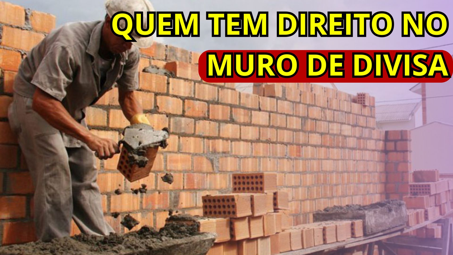 direito vizinho muro