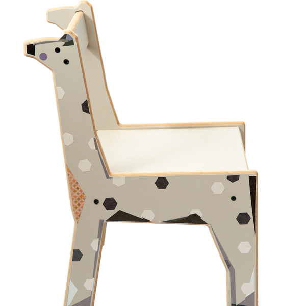 cadeira girafa colecionador