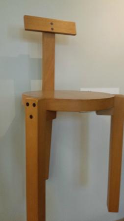 miniatura cadeira girafa