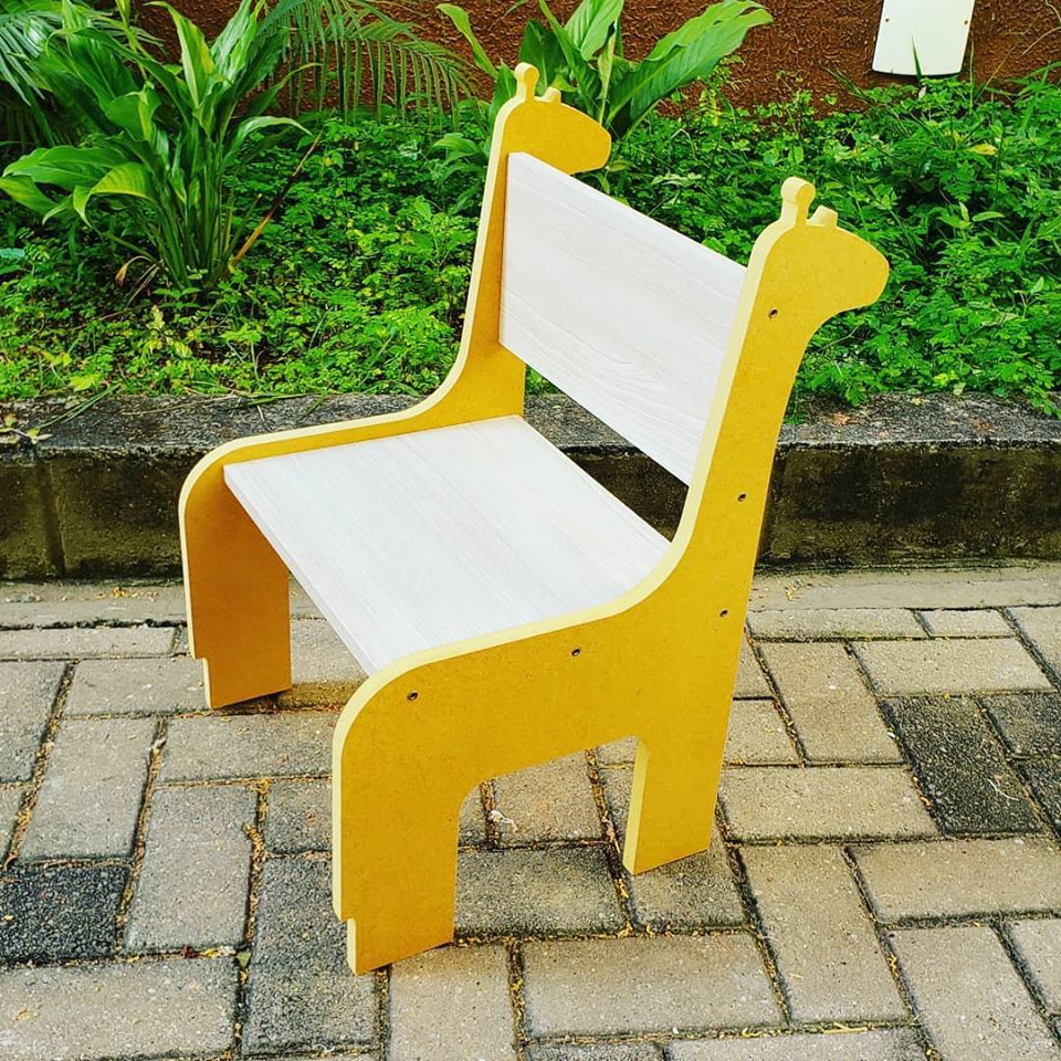 cadeira de descanso girafa