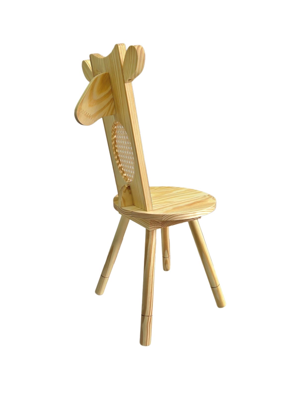 miniatura cadeira girafa