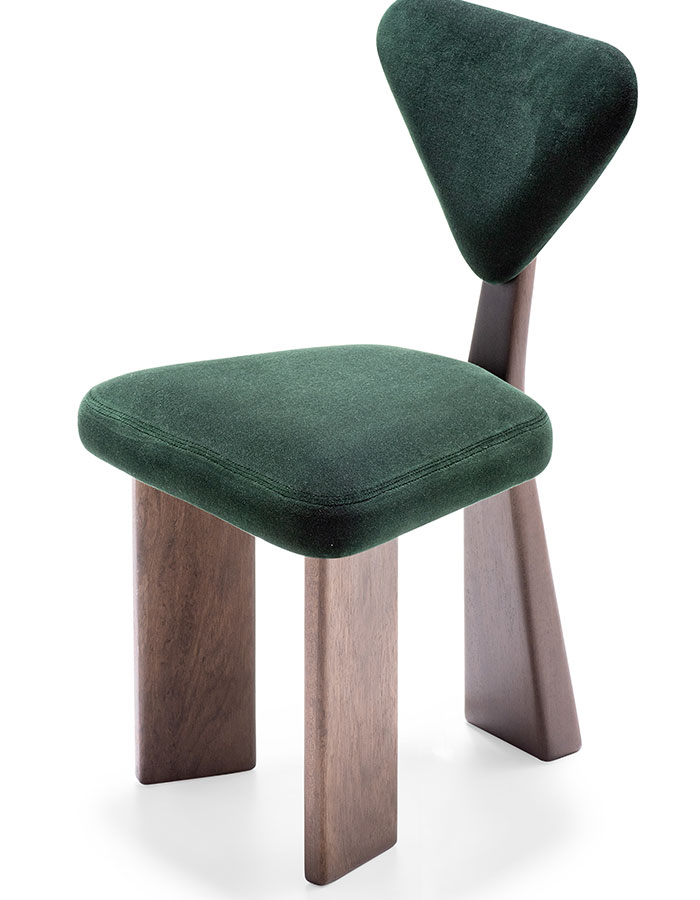 cadeira girafa madeira Tauari