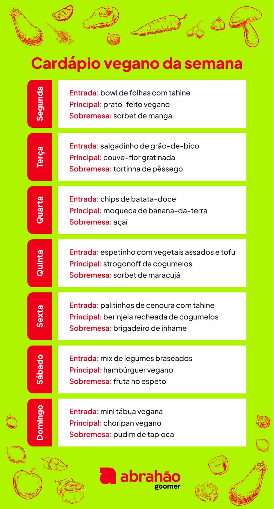 receitas veganas fáceis