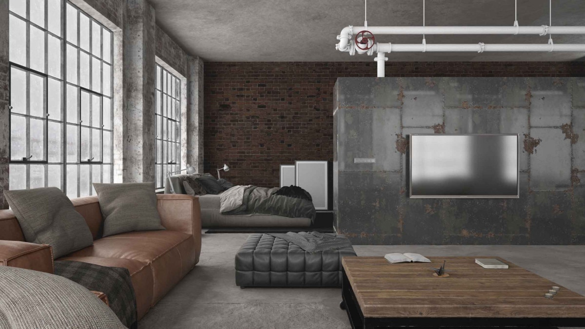 inspiração casa brutalista moderna