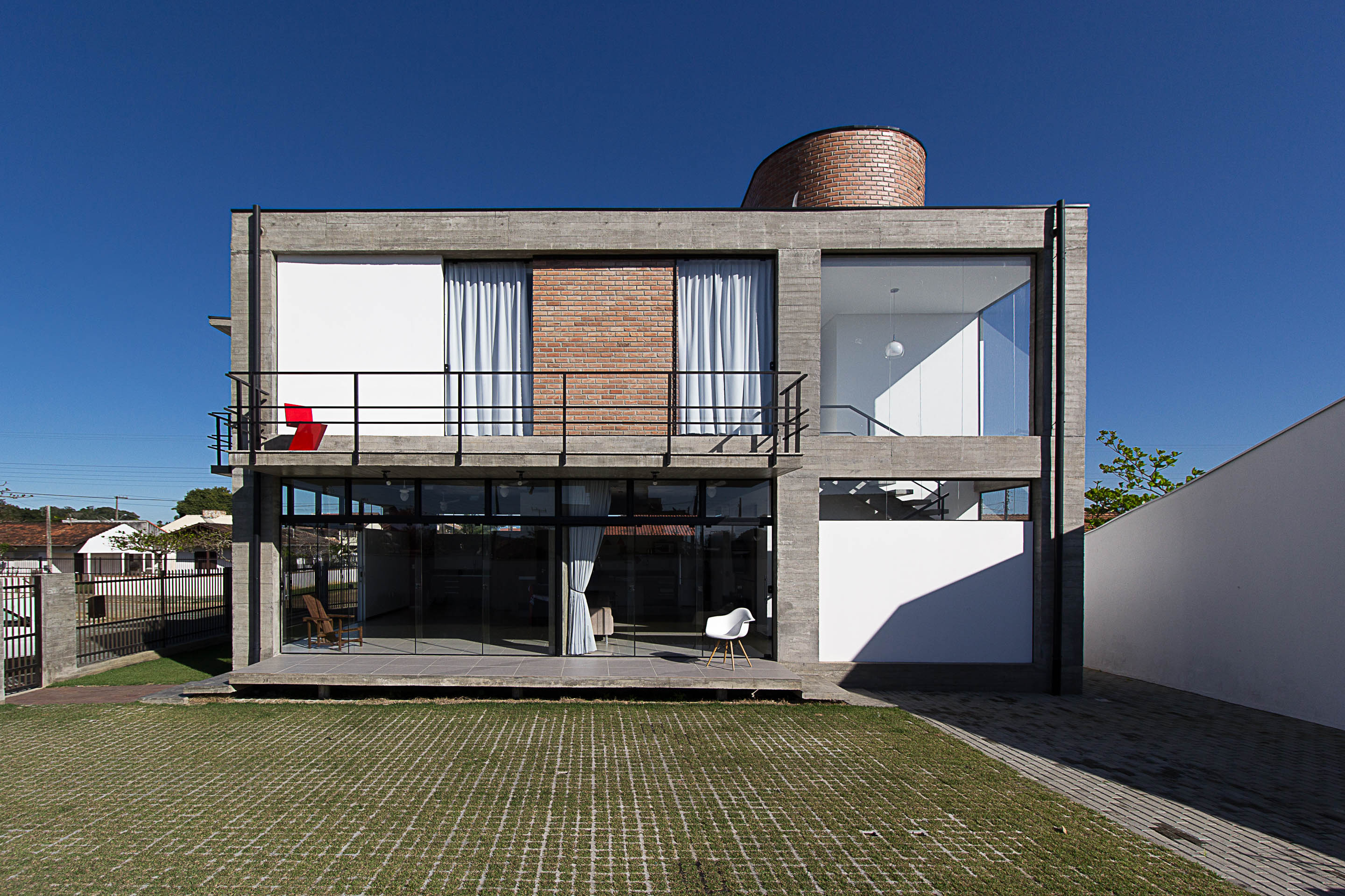 custo construção casa brutalista