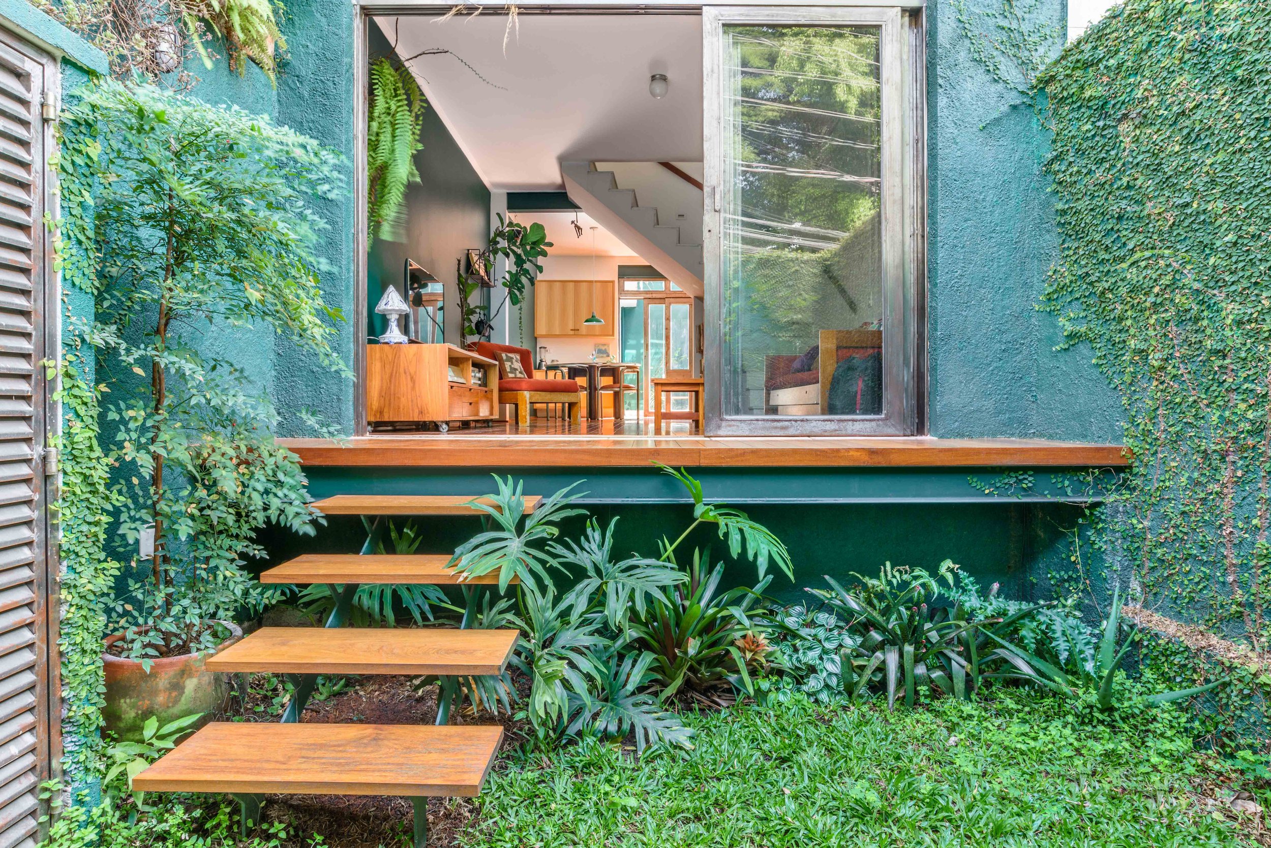 jardim como extensão da sala