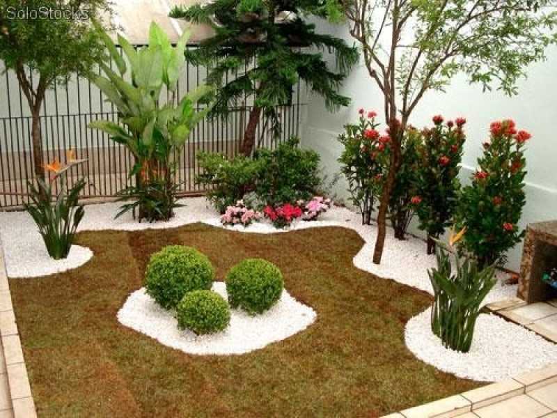 paisagismo com pedras