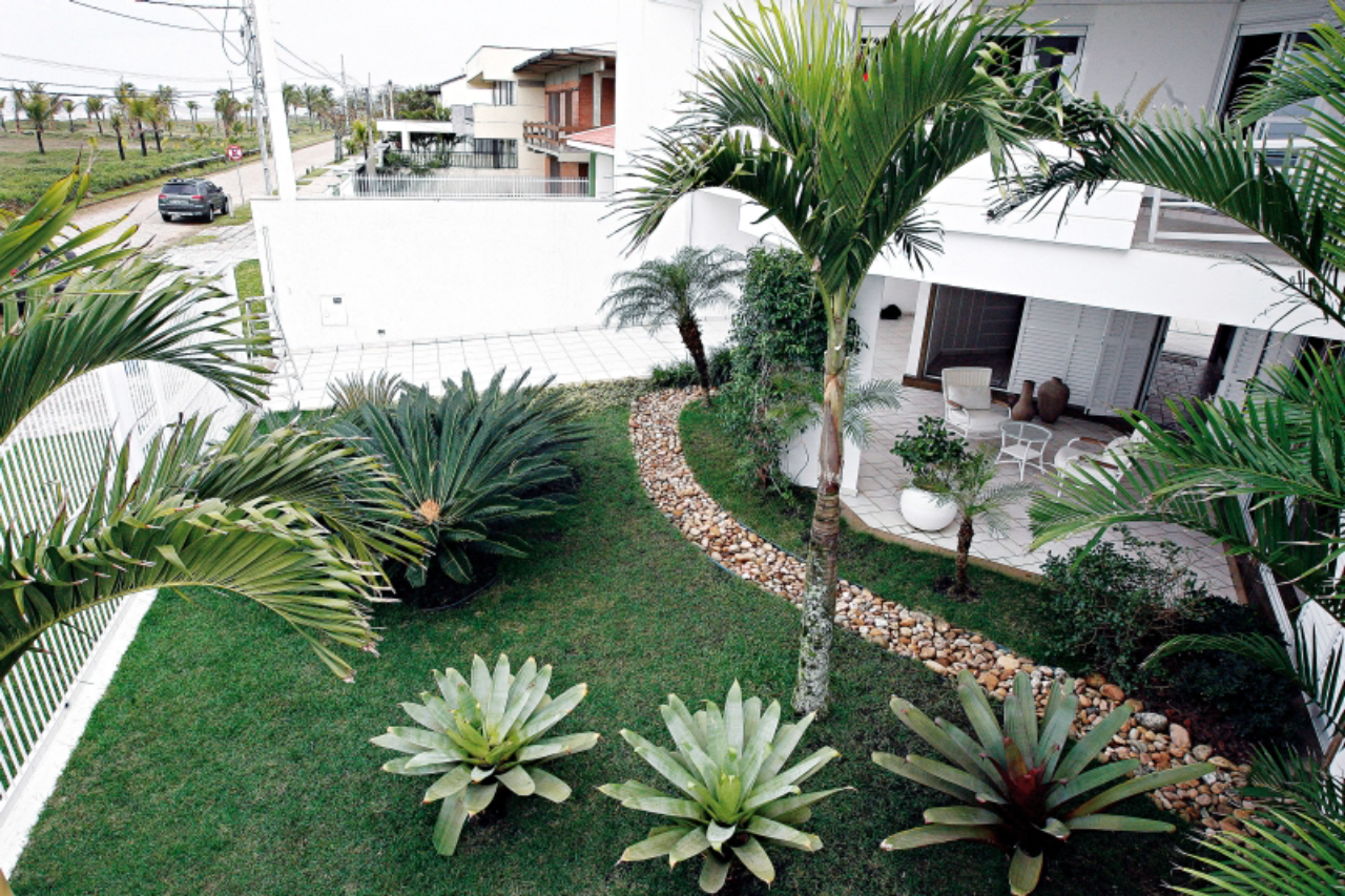 iluminação de jardim paisagismo