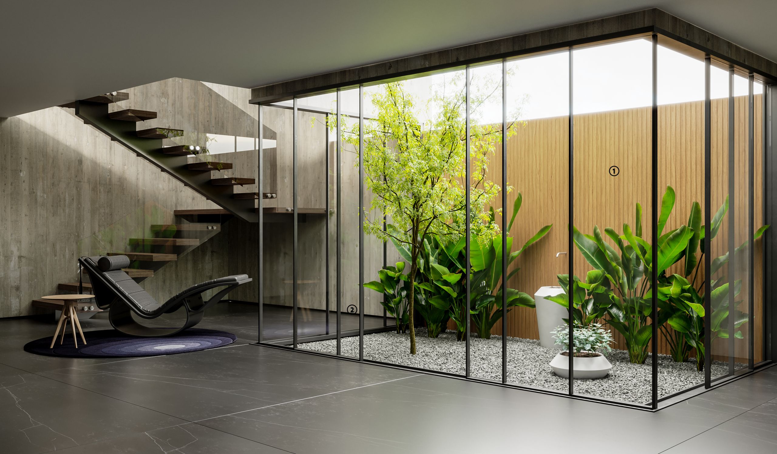 como criar um jardim de inverno em apartamento pequeno