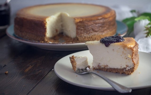 evolução do cheesecake