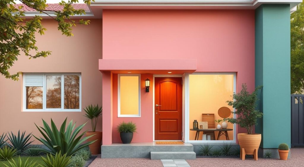 cores de tinta para casas modernas vs clássicas