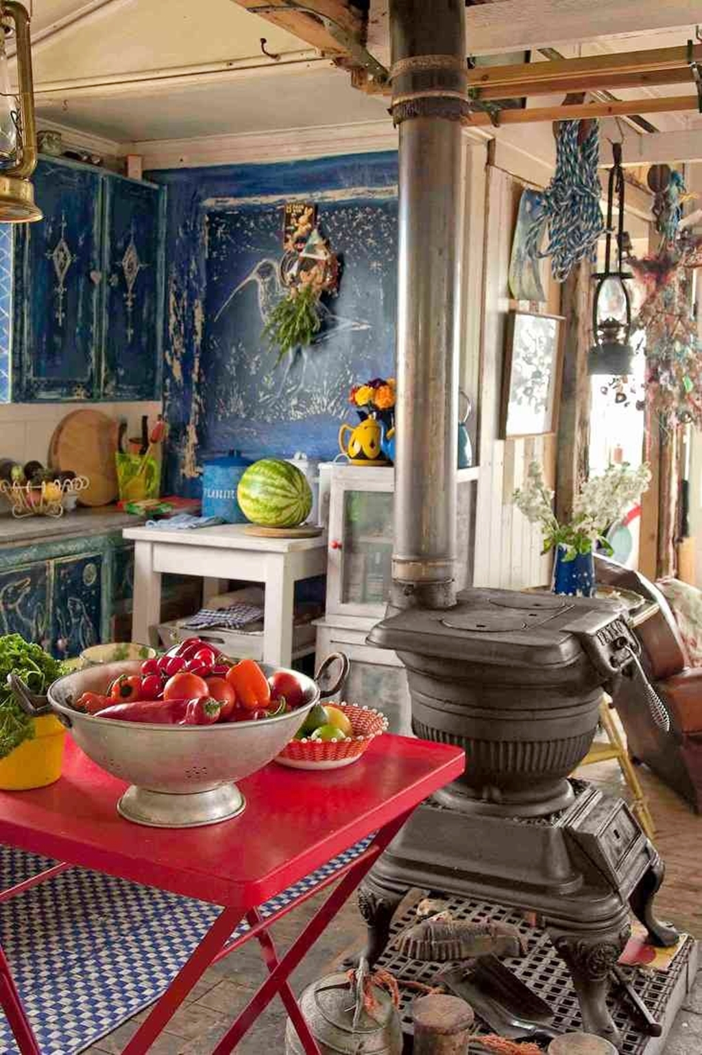 tendências cozinha boho