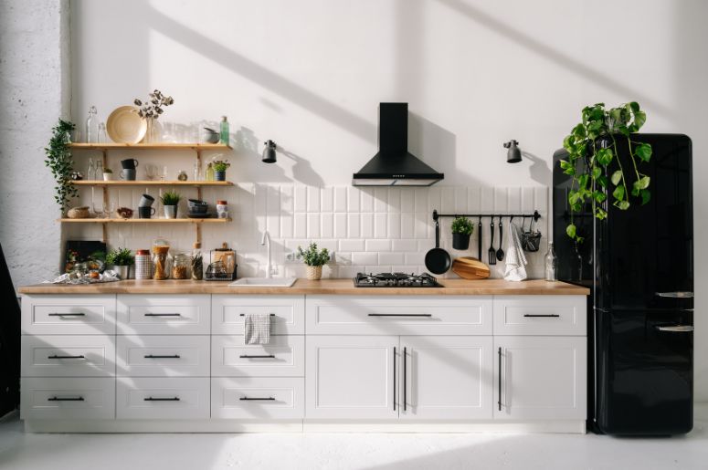 cozinha boho moderna