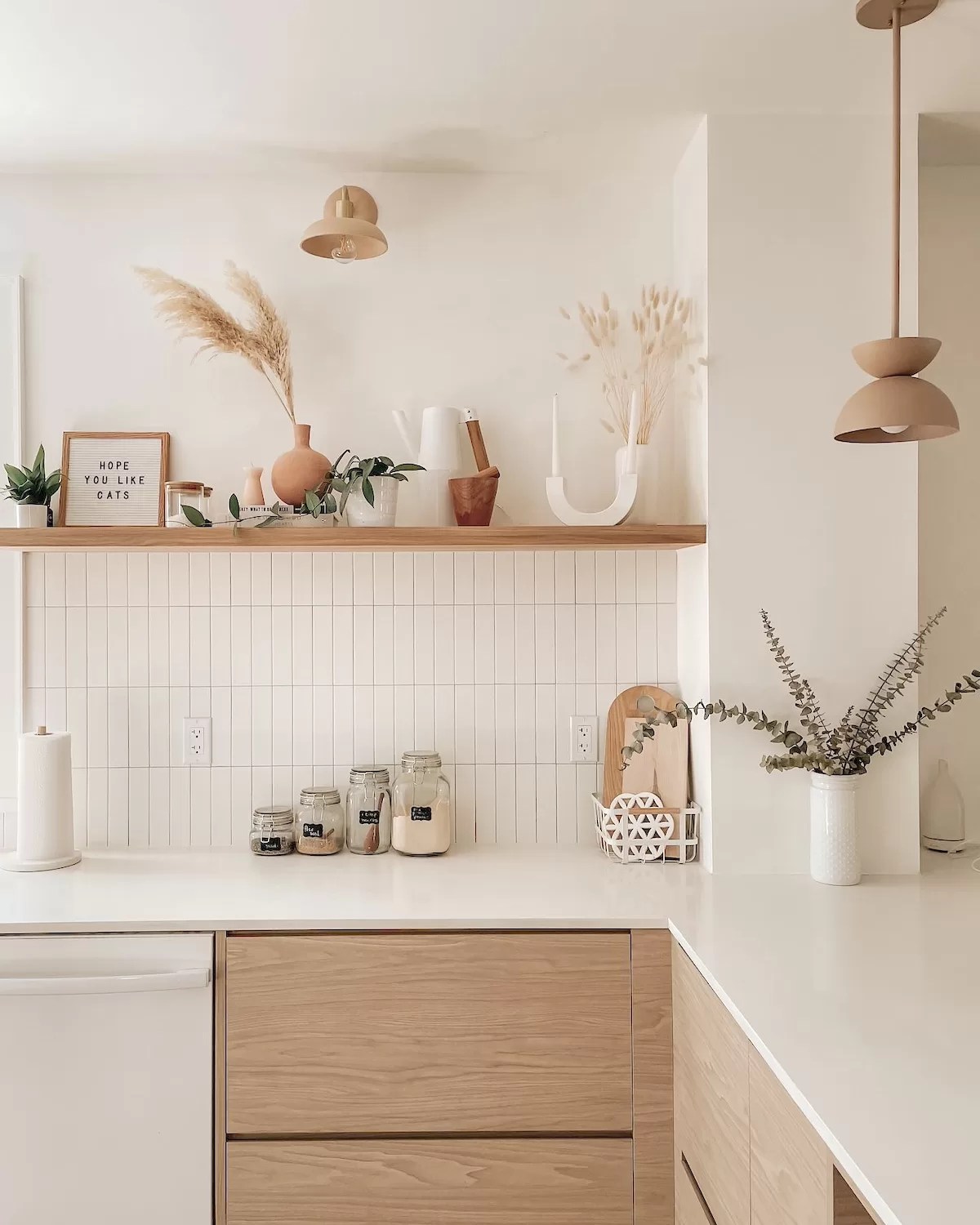 cozinha boho chic inspiração