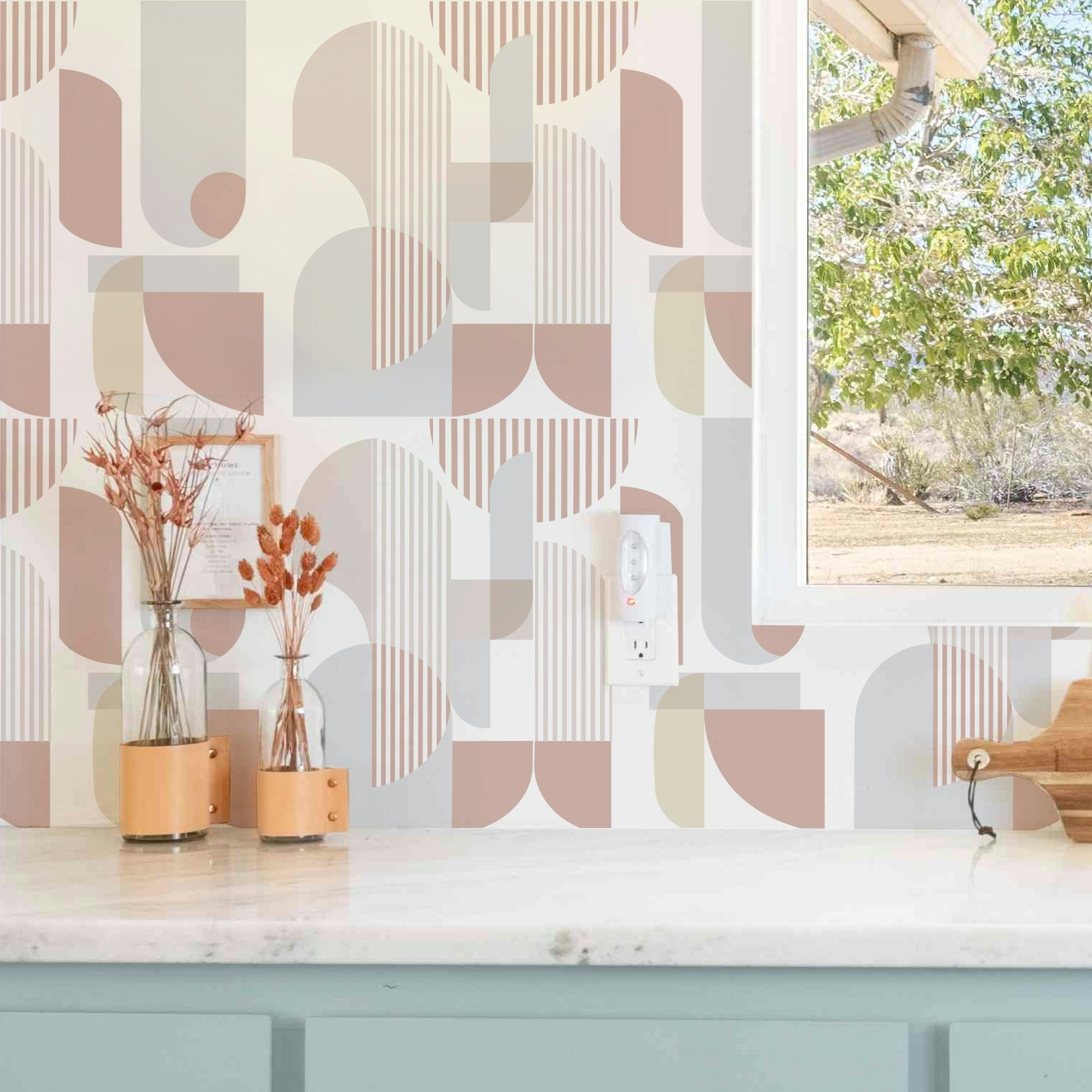decoração cozinha boho