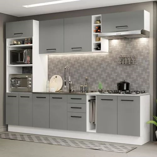 cozinha em U apartamento