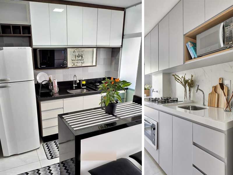 ideias de cozinha minimalista pequena