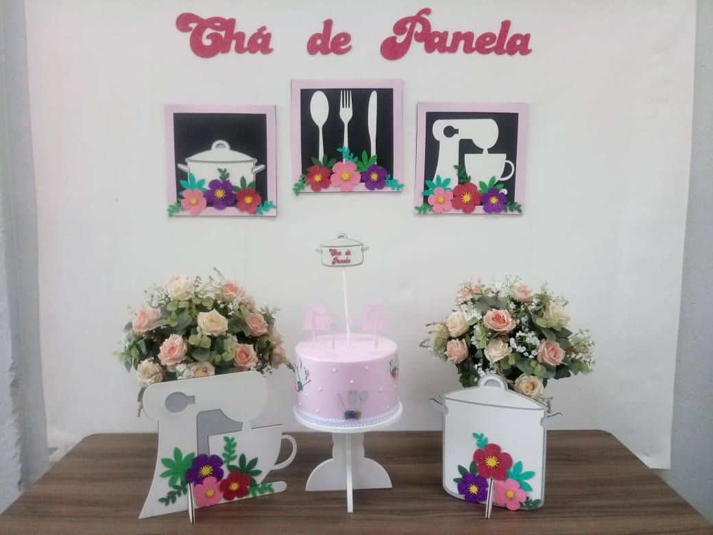 tendências decoração chá de panela