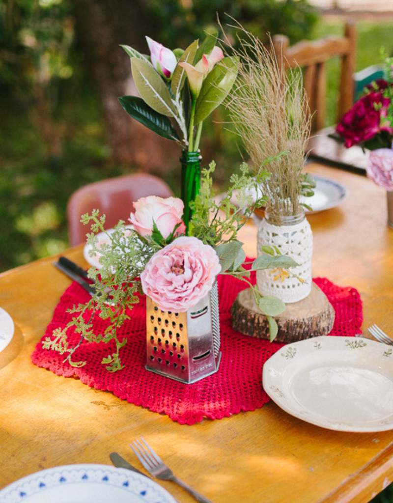 mesa de doces chá de panela temática