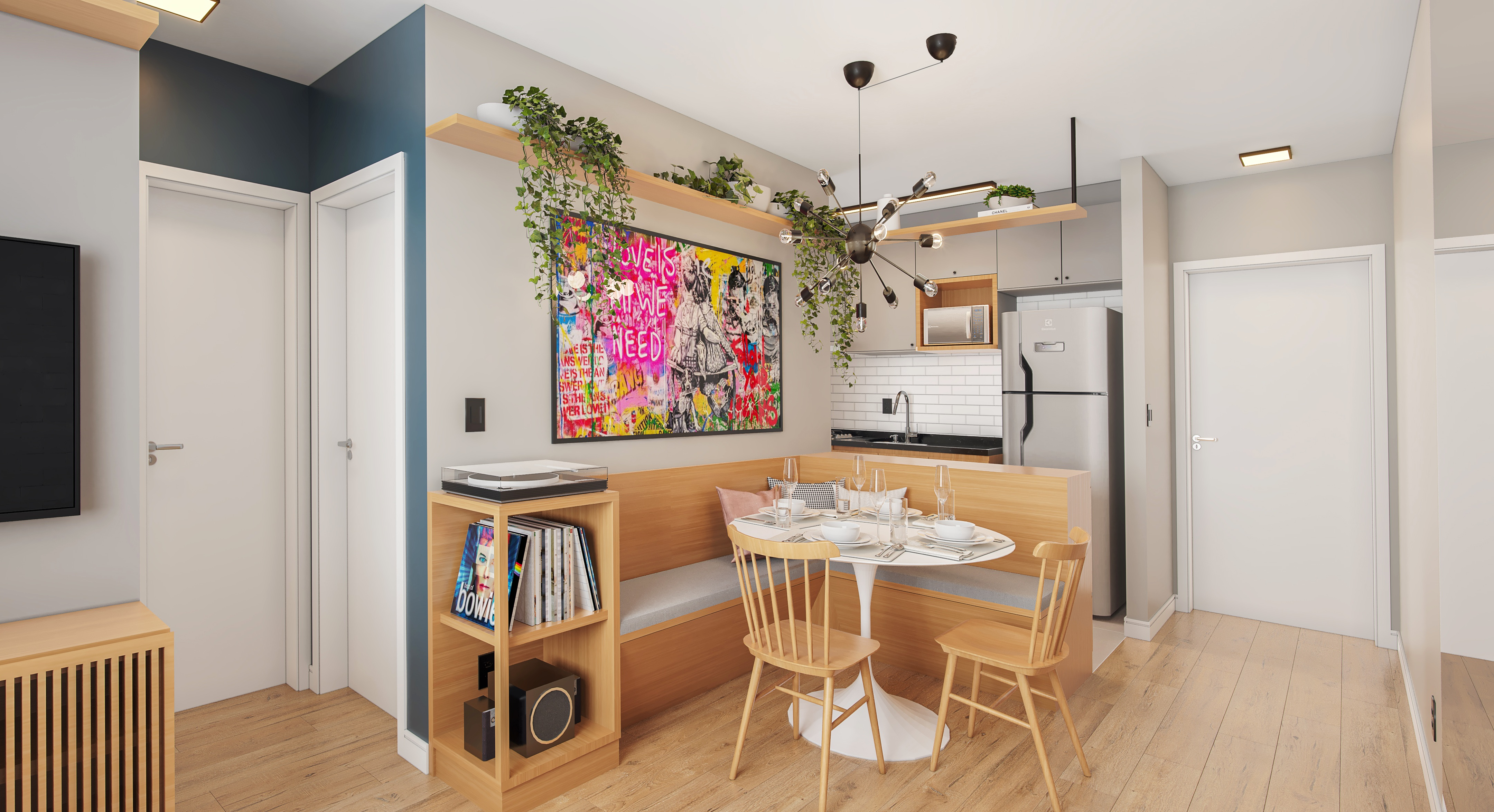 ideias decoração apartamento pequeno simples e barato