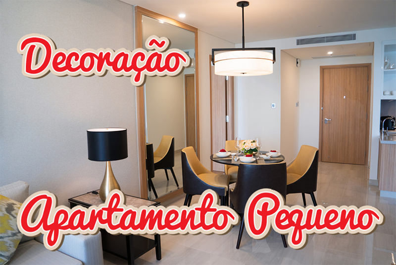 decoração de apartamento pequeno simples e barato