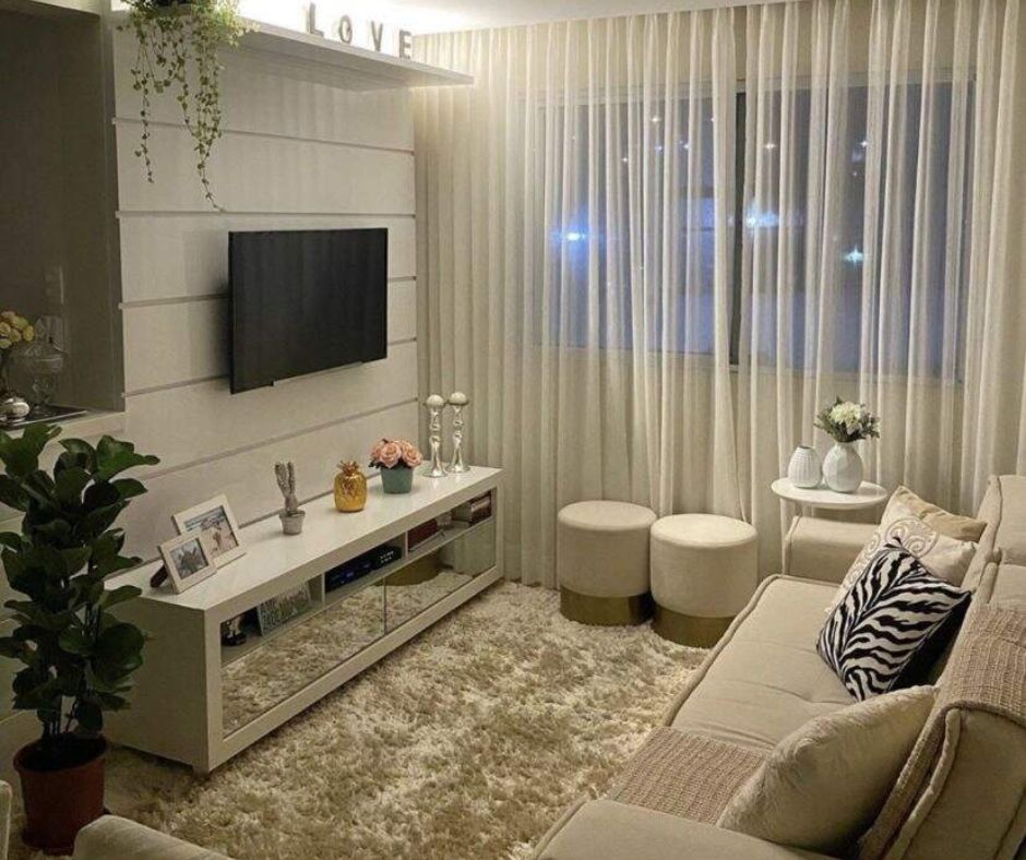 erros comuns decoração apartamento pequeno barato