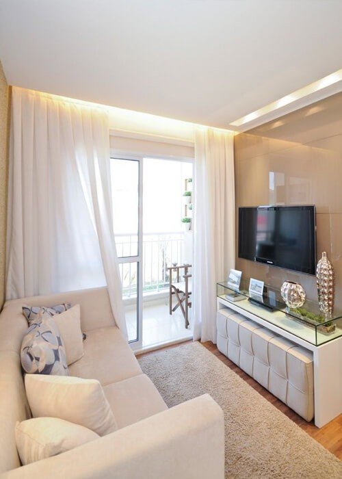 erros comuns decoração apartamento pequeno barato