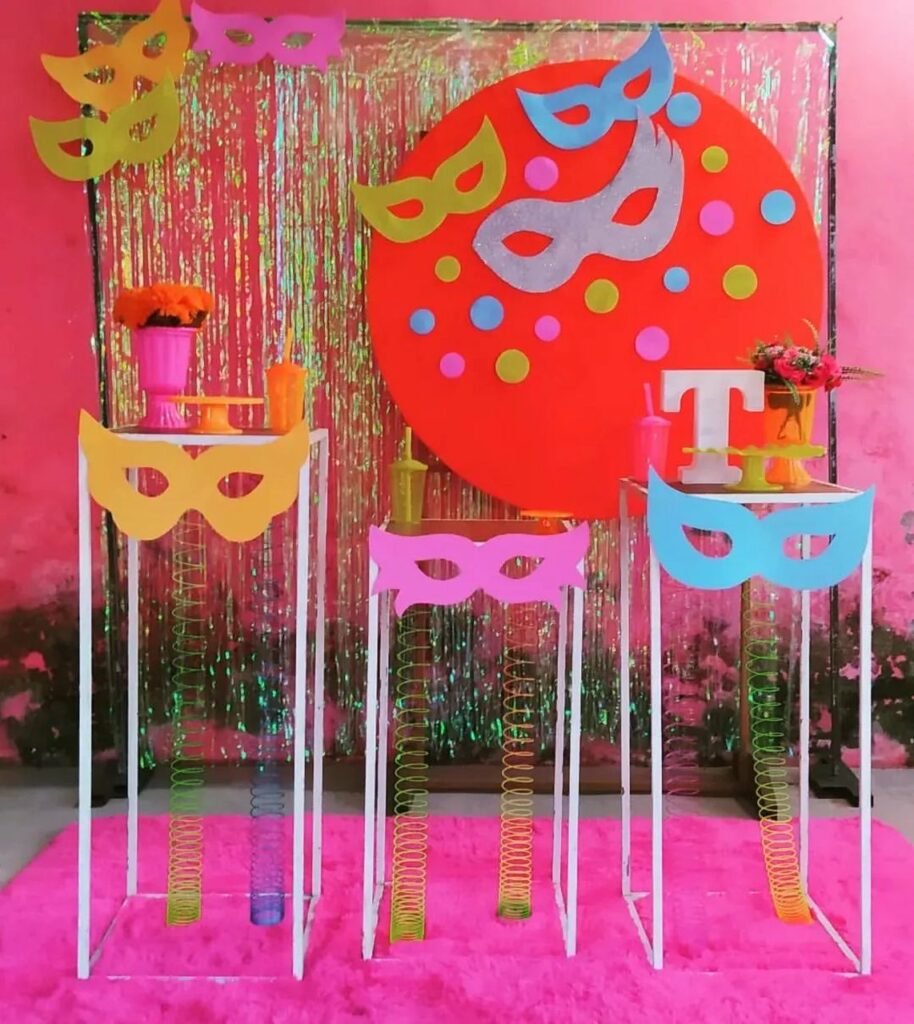 decoração de carnaval barata