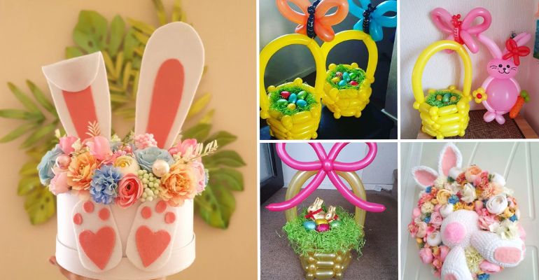 decoração de páscoa infantil