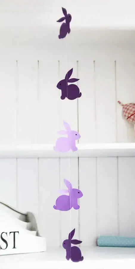 páscoa rústica decoração