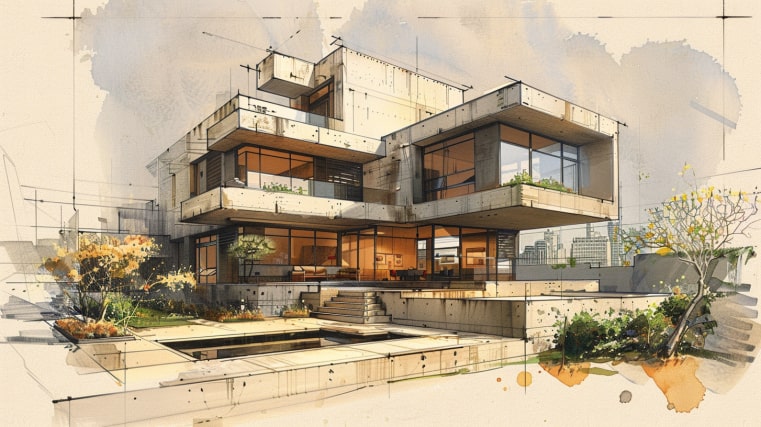 exemplos de casas eco brutalistas