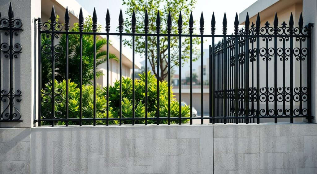 quanto custa um muro simples com portão