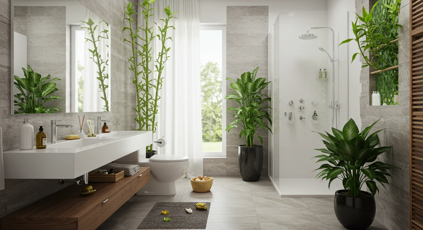feng shui banheiro elementos