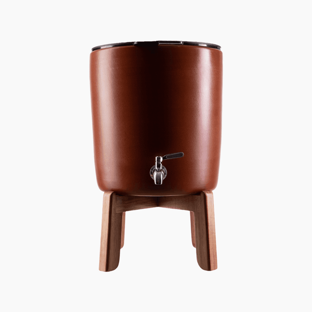 filtro de barro com torneira