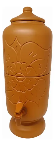 filtro de barro formato cacto