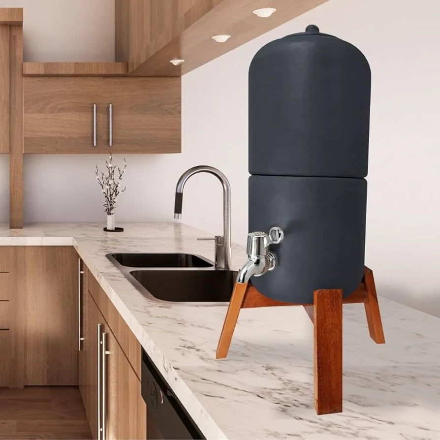 filtro de barro inox e barro